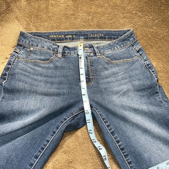 Talbots Heritage Ankle Women’s Denim Jeans Size 6 - Picture 4 of 11